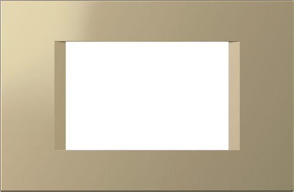 Рамка 3 мод. цвят Злато мат Modul TEM