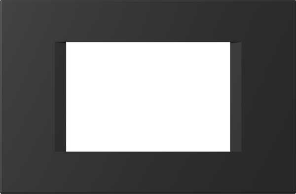 Рамка 3 мод. цвят Черен мат Modul TEM