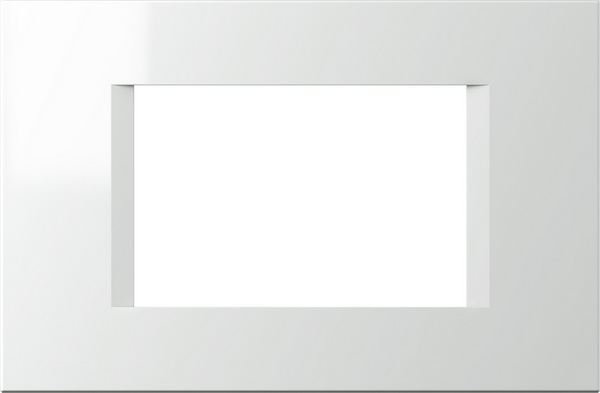 Рамка 3 мод. цвят Бял мат Modul TEM