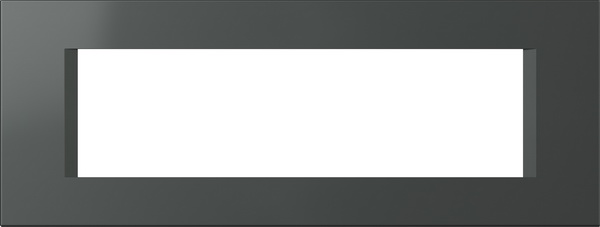 Рамка 7 мод. цвят Антрацит Modul TEM