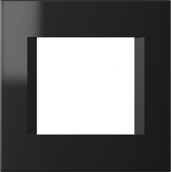 Рамка 2 мод. цвят Черен гланц Modul TEM