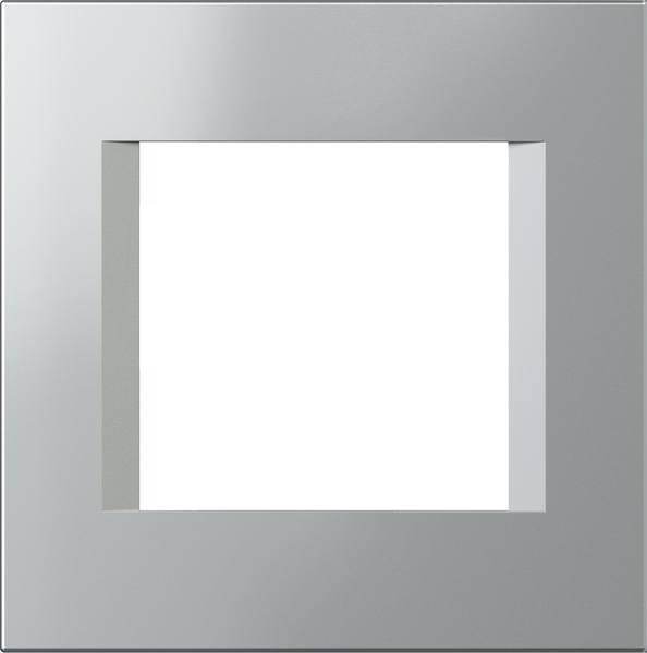 Рамка 2 мод. цвят Сребро мат Modul TEM