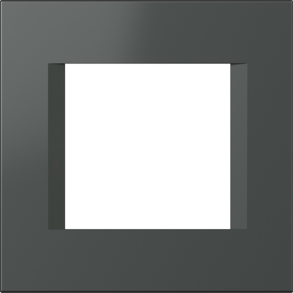 Рамка 2 мод. цвят Антрацит Modul TEM