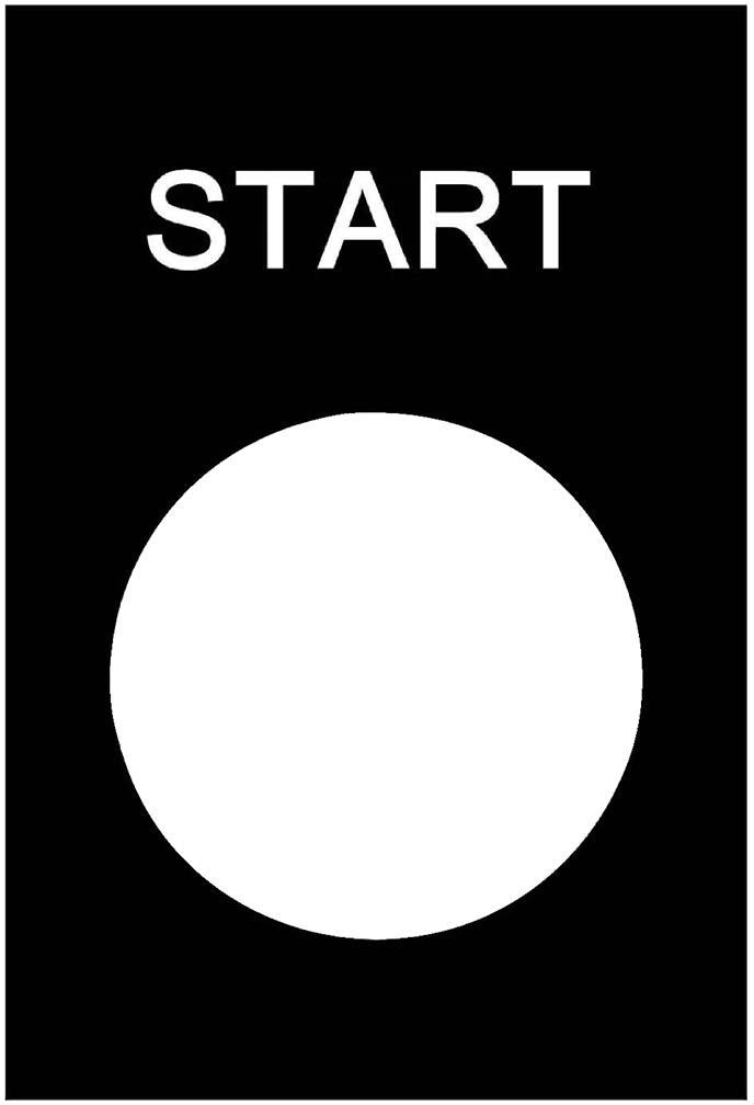 Основа за етикети 30х40мм черна с надпис START SE