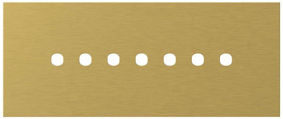 Рамка 7 мод. цвят Злато Edge TEM