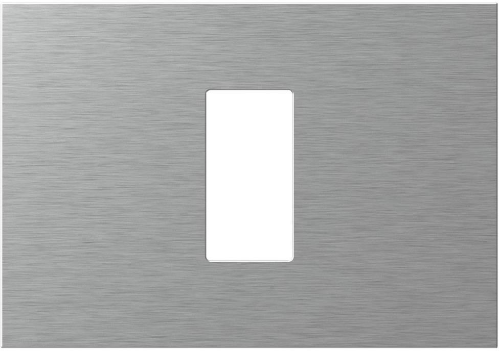 Рамка 1/3 мод. цвят Сребро мат Modul Edge TEM