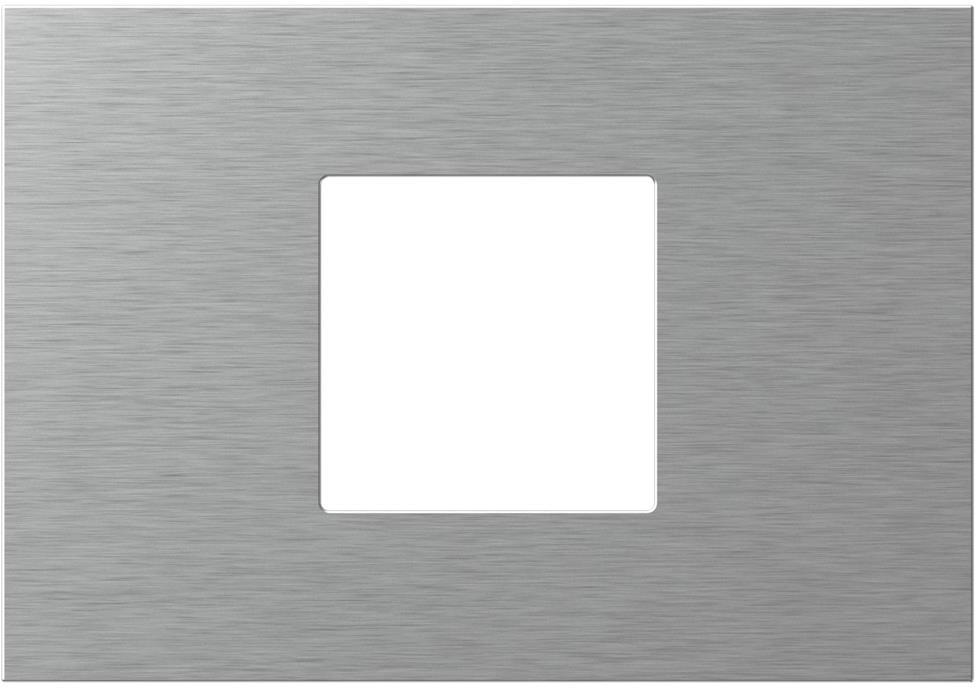 Рамка 2/3 мод. цвят Сребро мат Modul Edge TEM