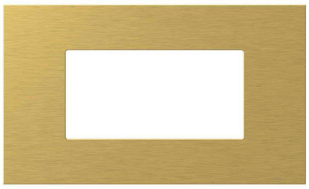 Рамка 4 мод. цвят Злато Modul Edge TEM