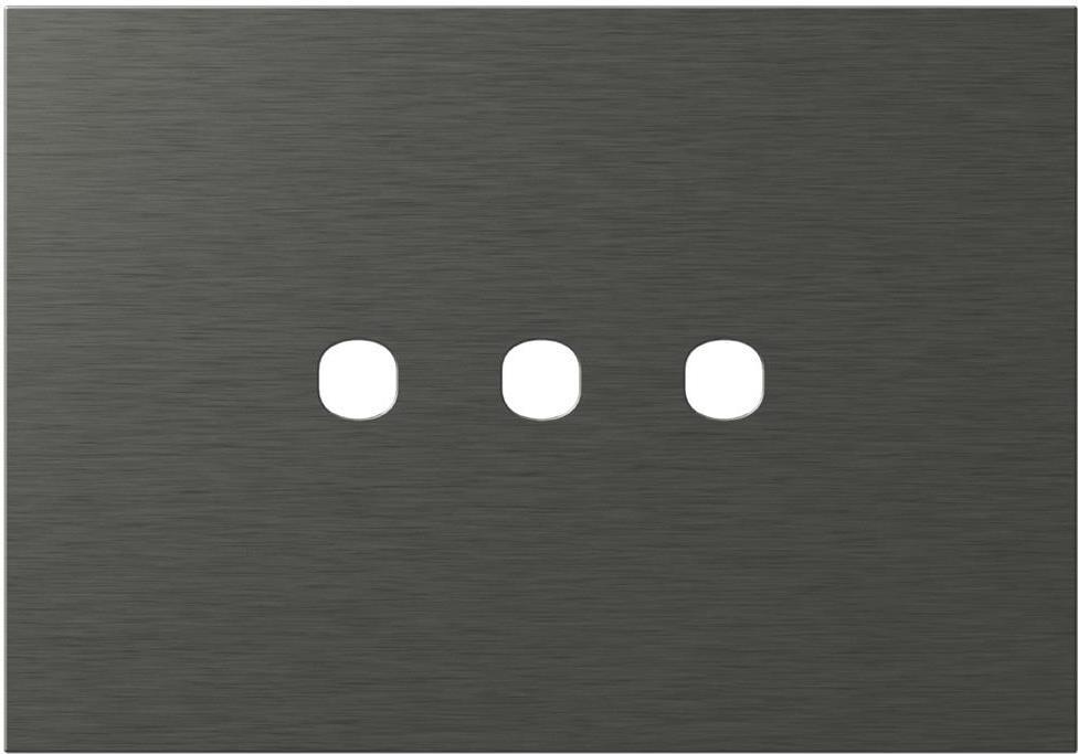 Рамка 3 мод. цвят Антрацит Edge TEM