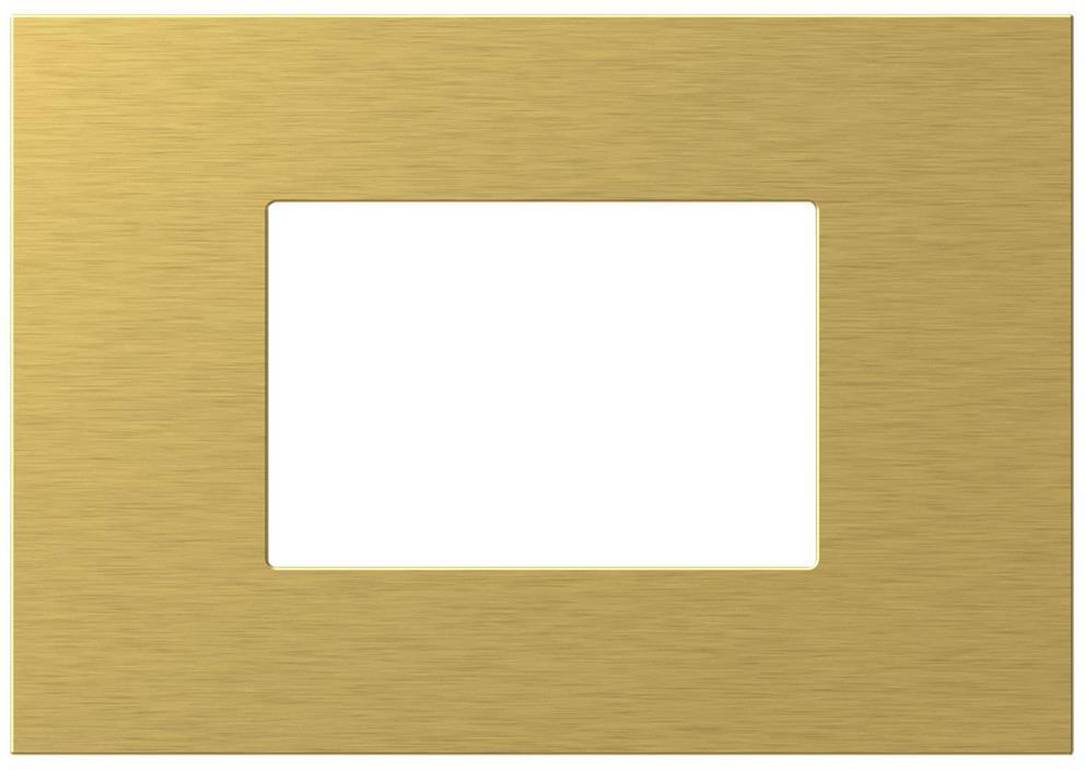 Рамка 3 мод. цвят Злато Modul Edge TEM