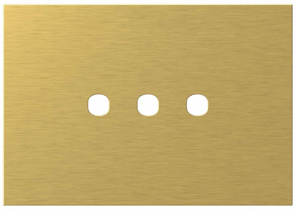 Рамка 3 мод. цвят Злато Edge TEM