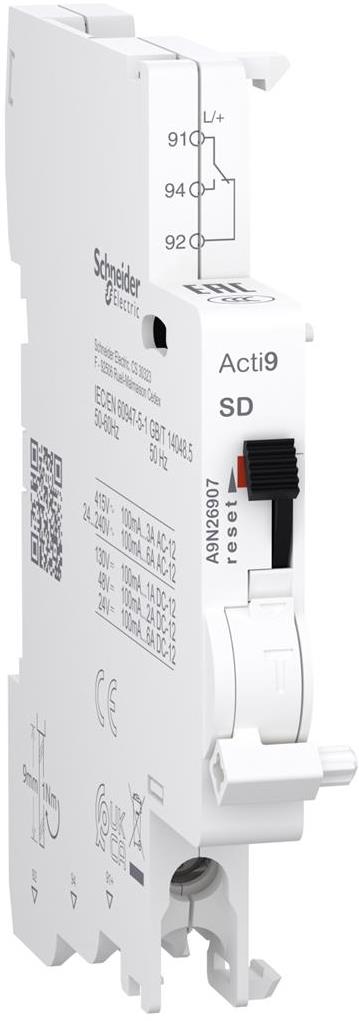 Помощен контакт Acti 9 iC60 индикация повреда SD 1CO 0.1...6A SE