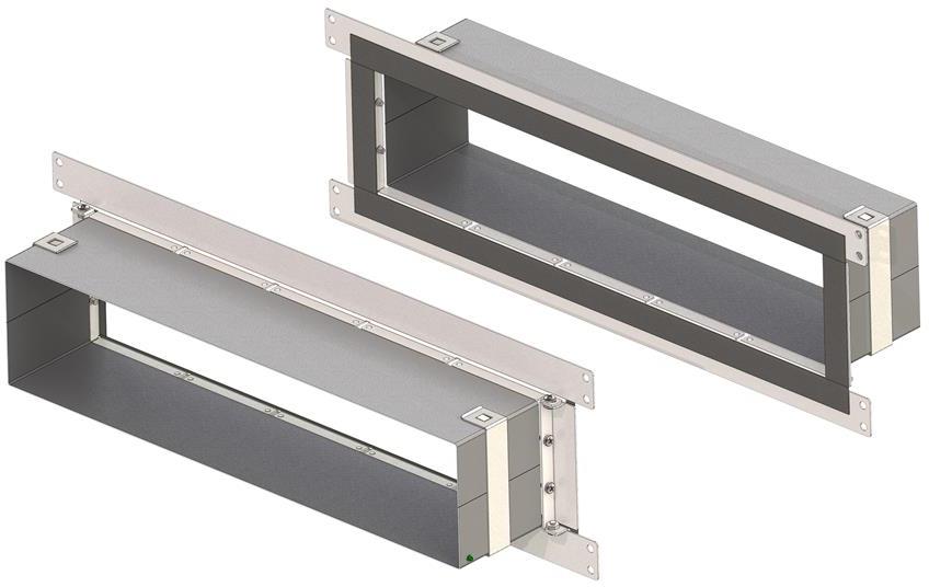 Рамка за 5х пожарни бариери EZP544WE EZ-PATH