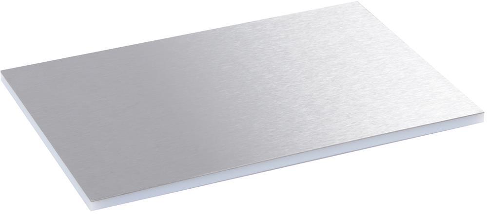 Изравняваща плоча за подова кутия 18 мод. хориз./12 мод. верт. неръждаема стомана Legrand