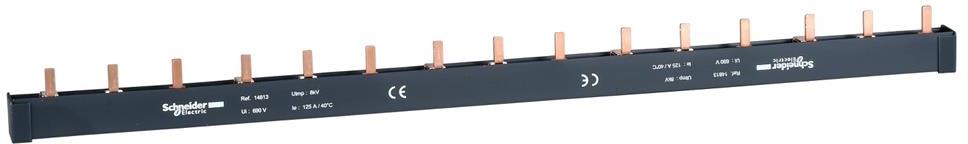 Захранващ гребен C120 3P 16мм2 80A 5 прекъсвача L1L2L3 SE