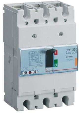 Автомат DPX3 250 TM 3P 100A 25кA регулируем (In x 0.8...1) Legrand