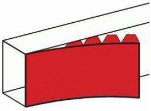 Капак за кабелен канал 40мм /20м в кашон/ DLP Legrand