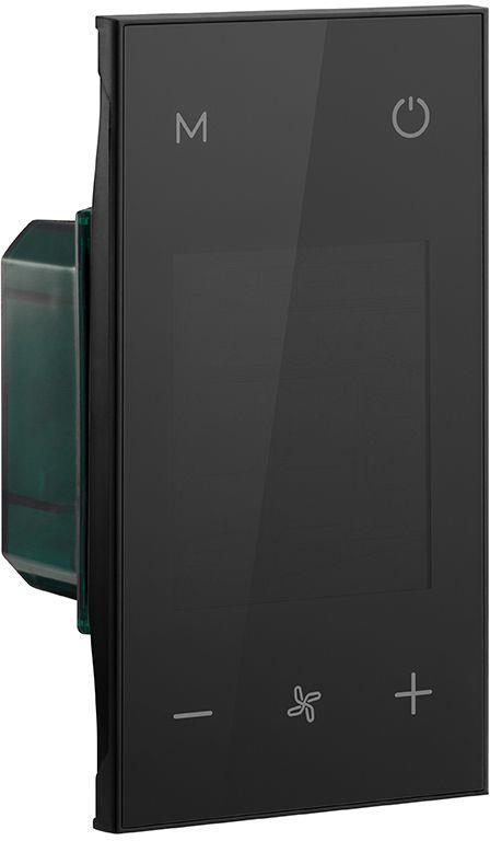 Термостат с дисплей 2 мод. KNX цвят Черен Living Now Bticino