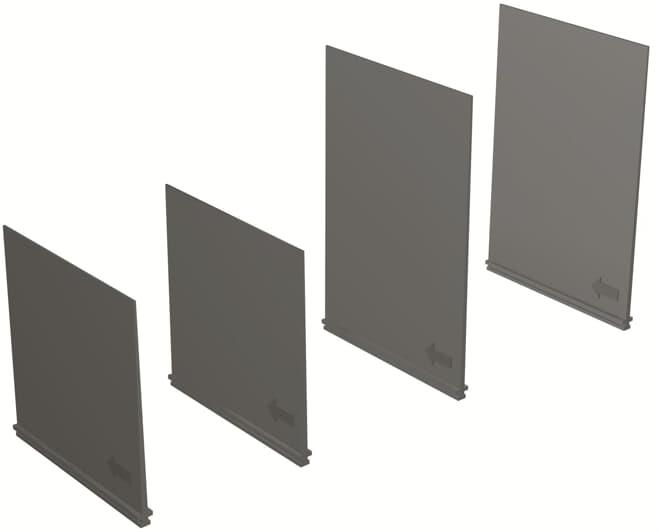 Фазов разделител H-130мм х 4броя за автомат 3P тип Т6 ABB