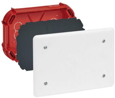 Разклонителна кутия за тухлени стени 165x115x40мм с капак Legrand