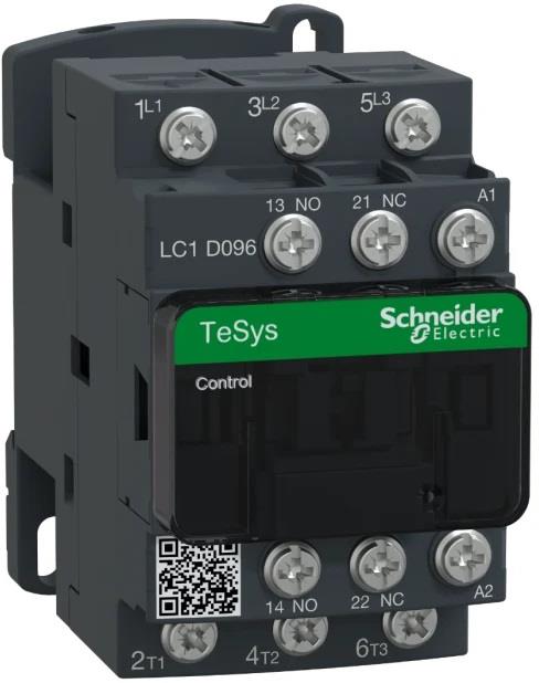 Контактор TeSys D 3P 4kW (9A AC-3) 1NO-1NC 380V 50/60Hz lugs SE