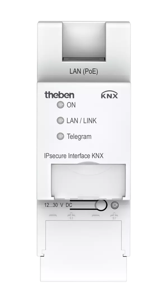 Системен интерфейс IPSecure гейтуей 2DIN KNX Theben