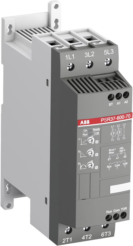 Софтстартер 3P 18.5kW PSR37-600-70 37A 100...240V IP10 ABB