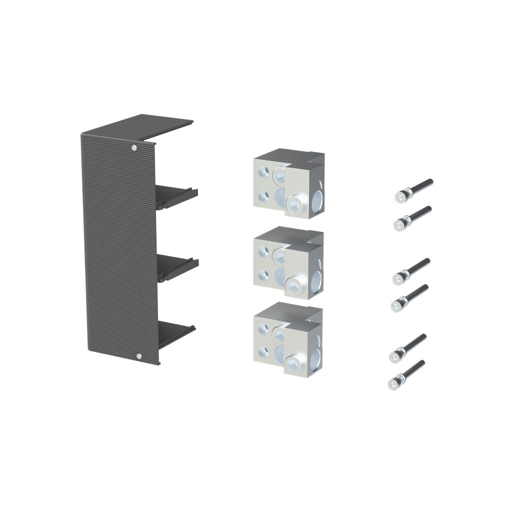 Комплект клеми FC за Cu и Al проводници 3x70 до 185mm2 XT6 3 бр. ABB
