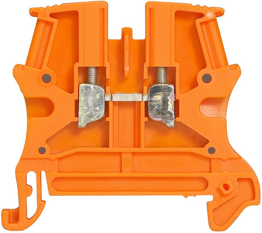 Редова клема ОРАНЖЕВА винтова 2.5мм2 Viking 3 Legrand