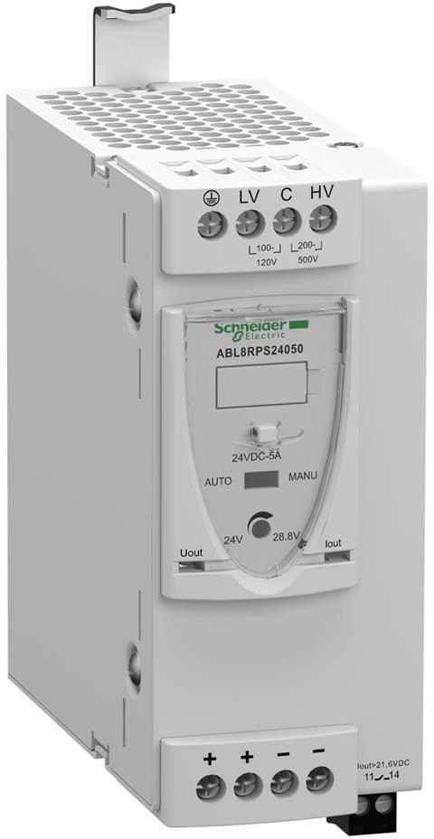Захранващ блок Modicon 1P In:100...120Vac Out:24Vdc 5A SE