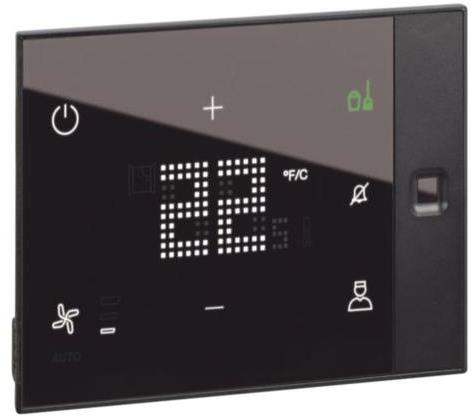Термостат UXone 230V с DND/MUR за открит монтаж, персонализация, BUS