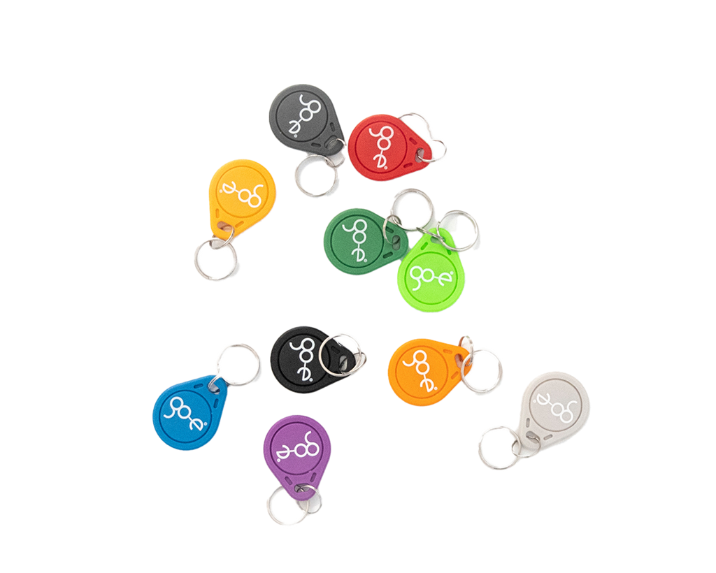 Безконтактен таг с ключодържател Mifare 13.56MHz (10 бр.), go-e