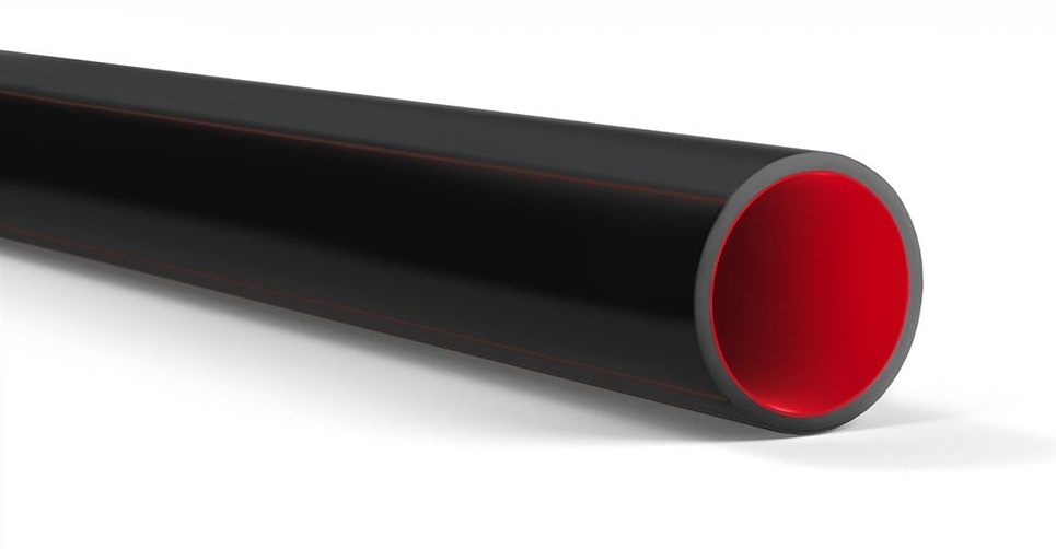 Твърда тръба вън. ф16мм вътр. ф12.3мм 750N клас 3343 цвят Черен UV стабилизирана HF DUROSOL 3м /57м/ Kouvidis