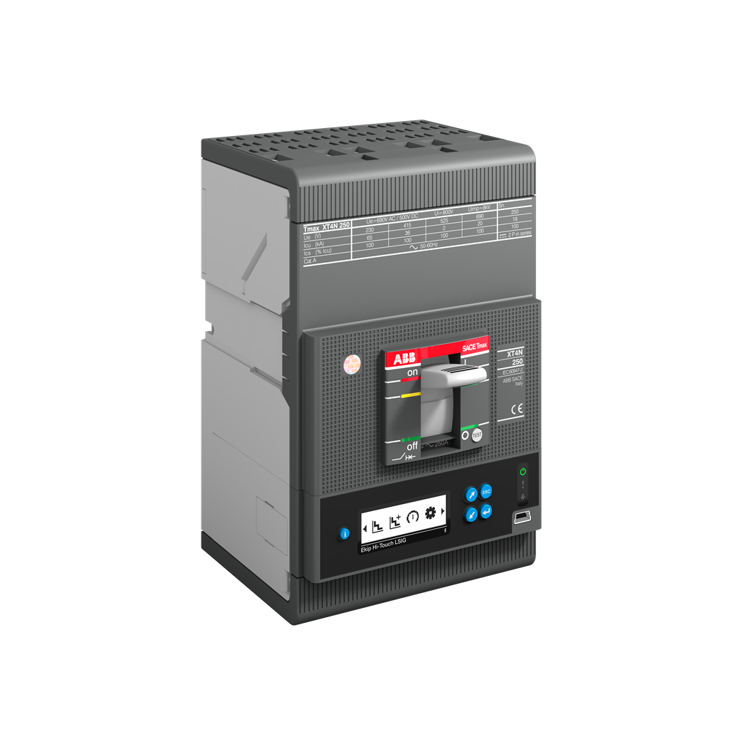 Автомат T Max XT4V 250А електронна защита Ekip LS/I 3P 150kA регулируем (In x 0.4...1) UL АВВ
