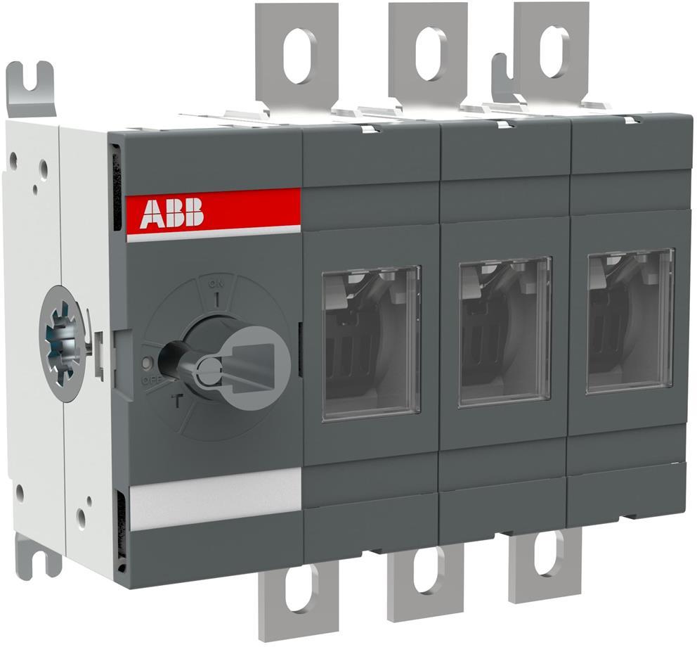 Разединител OT400E03 400А 3P I-0 без ръкохватка ABB
