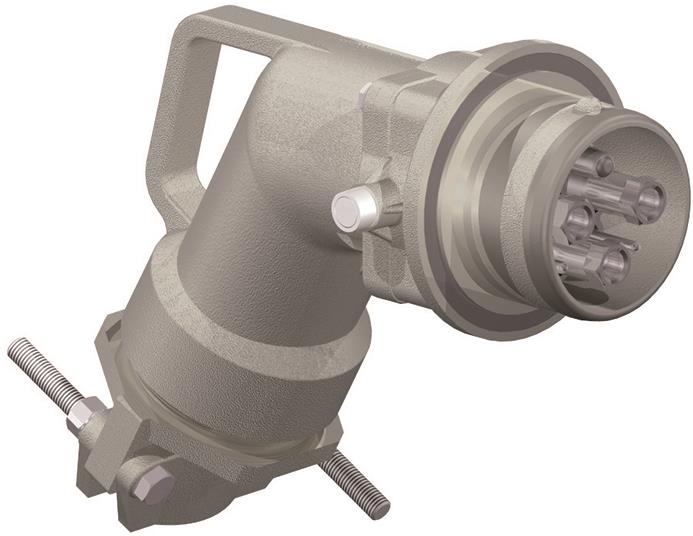 Промишлен щепсел 3P+Е 420А IP67 1000V серия OPTIMA-METAL Scame