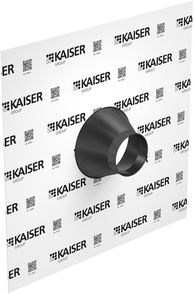 Изход за тръба през херметична мембрана, 1х Ф42...55мм, Kaiser