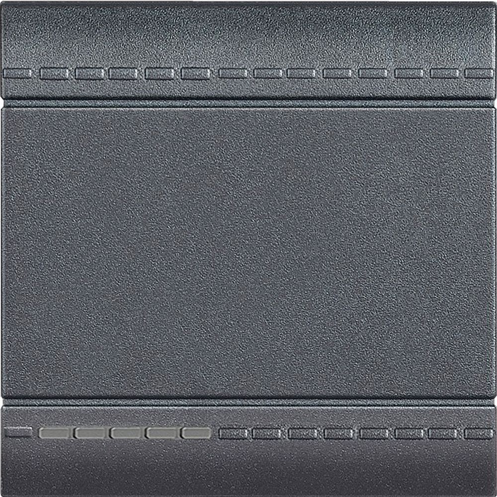 Лицев панел за ключ 2 мод. цвят антрацит LL Bticino 