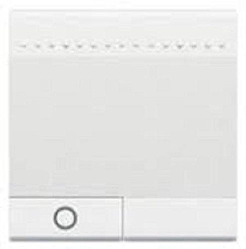 Лицев панел за ключ символ за светлина 2 мод. цвят бял LL Bticino