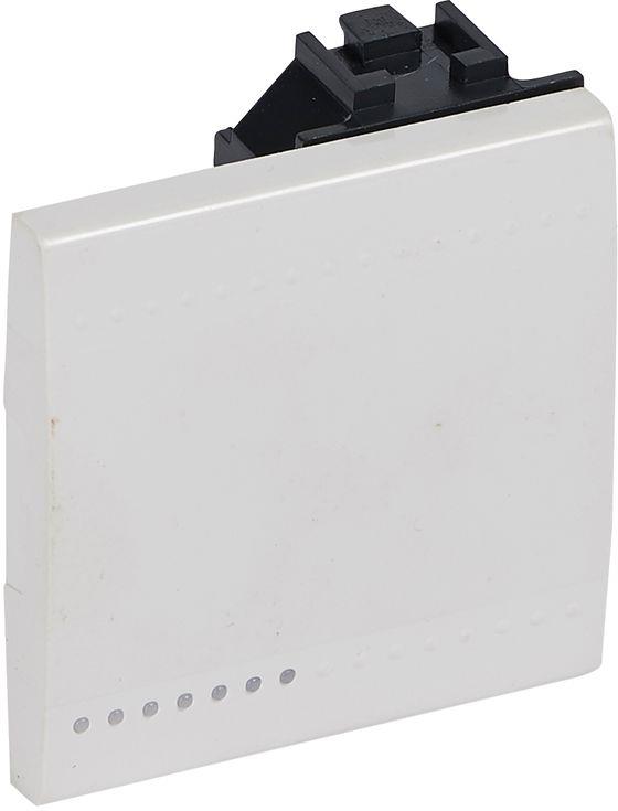 Лицев панел за ключ с подсветка 2 мод. цвят бял LL Bticino 