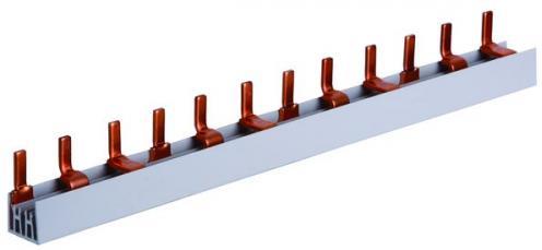 Захранващ гребен тип ПИН 3P 10мм2 63A 19 прекъсвача L1L2L3 Pollmann