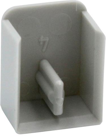 Крайно капаче EK-C-2/10 за захранващ гребен 2P 10мм2 Pollmann