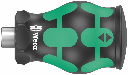 Комплект отвертка с битове, 2х шлиц, 2х PH и 2x PZ, Stubby 2 Kraftform Kompakt Wera