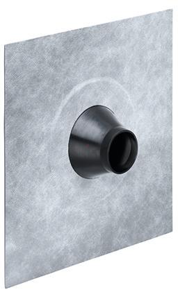 Изход за тръба през хидроизолационна мембрана, 1х Ф42...55мм, Kaiser