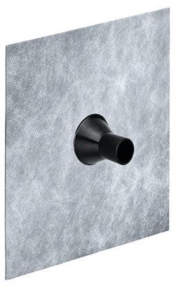 Изход за тръба през хидроизолационна мембрана, 1х Ф15...22мм, Kaiser