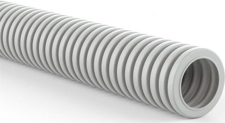 Гофрирана тръба вън. ф25мм вътр. ф18.5мм 320N клас 2241 цвят Сив SIFLEX 50м Kouvidis
