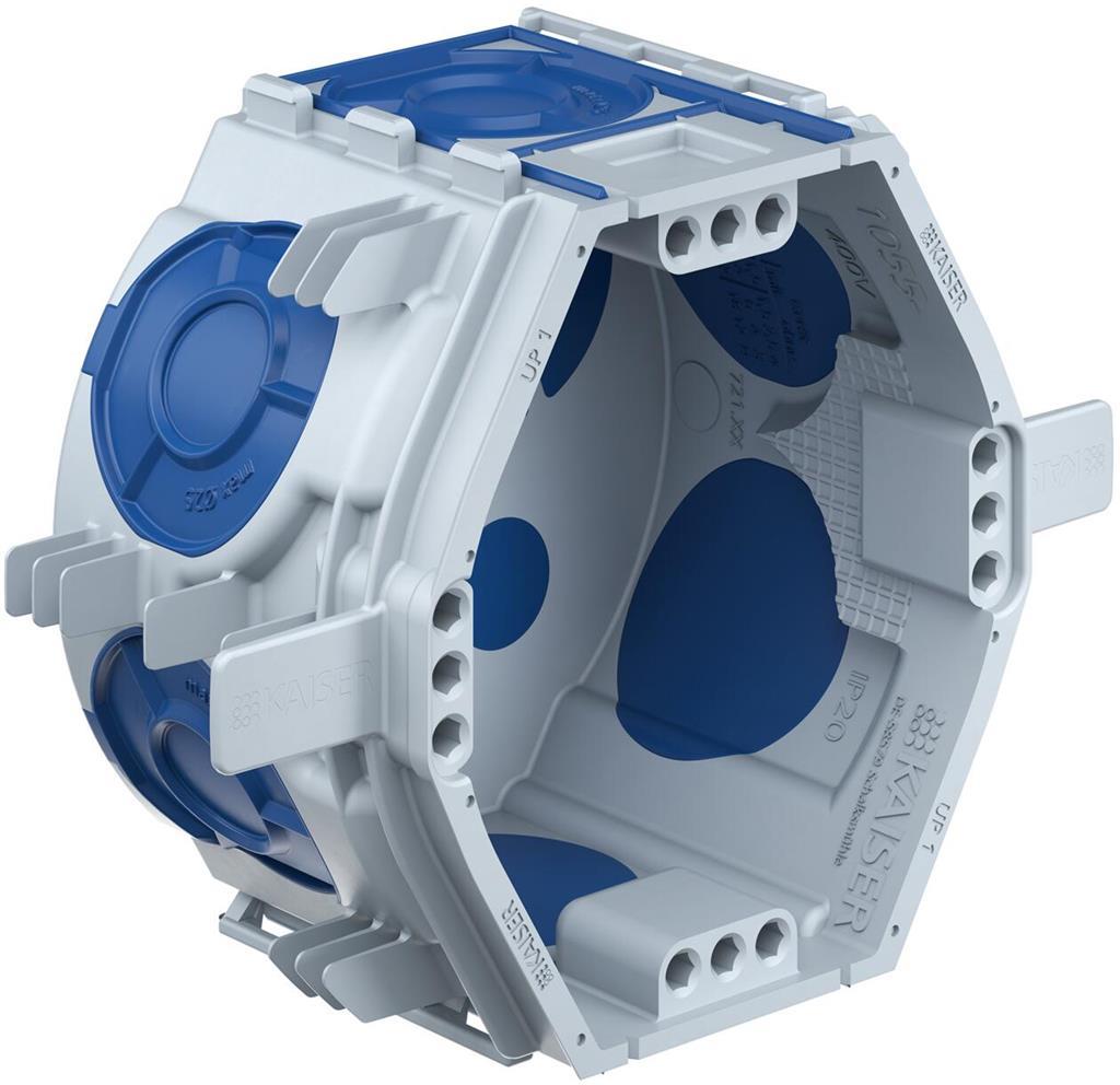 Конзолна кутия за тухлени стени UP¹ ECON Fix, Ø60мм, дълбочина 46мм, Kaiser