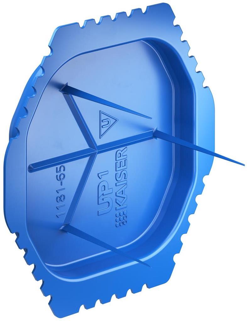 Защитен капак за шпакловка, към конзоли UP¹ Ø60мм, Kaiser