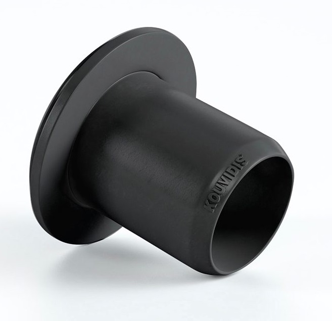 Адаптер за тръба ф25мм към разклонителна кутия 101x101 цвят Черен DUROSOL Kouvidis