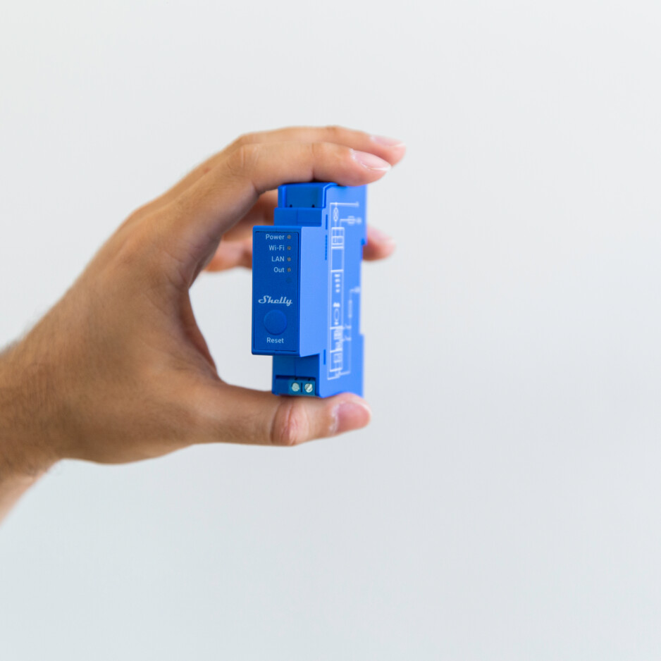 Импулсно Smart реле 1х On/Off 16A за DIN монтаж Shelly PRO 1 - 268001S